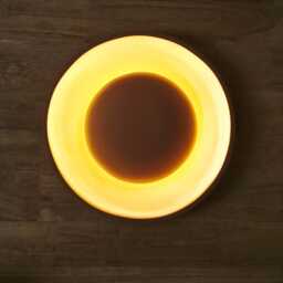 Contemporary Ambient Wall Lamp, Circular Ceramic Design - Naaya Obscura - thumbnail 1