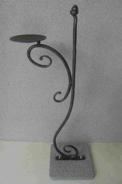 Vase Holder Or Candle Wrought Iron For Garden - image 1