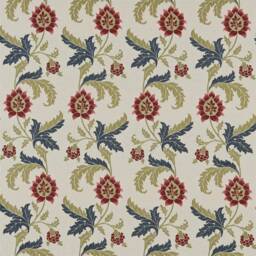 Morris & Co Evenlode Trail Velvet Lined Door Curtain - thumbnail 1