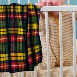 Buchanan Tartan Wool Blanket Scottish Plaid Throw, Fringed Edges - thumbnail 4
