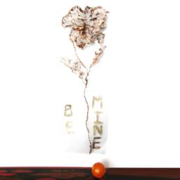 Be Mine Valentine Day Gift Decor/Table Runner Ooak - thumbnail 3