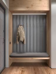 Personalized/Custom Made Wall Panels & Bench Seat/ Hallway Furniture/ Tufted Seats/ Any Size -Easy To Install