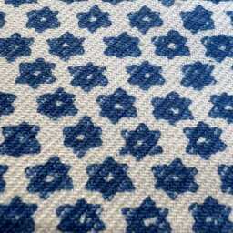 Cushions Made in Fermoie Marden Luxury Designer Decorative Blue Cream Cotton Cushion Pillow Throw Cover - thumbnail 3