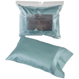 Satin Travel Pillow With Pillowcase Anti-Aging Beauty Sleep