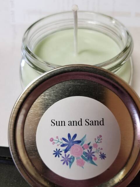 Sun & Sand 8Oz Soy Candle