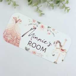 Personalised Princess Room Sign Fairy Tale Nursery Decor - thumbnail 3