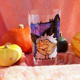 Herbst Dekoration , Windlicht Halloween - thumbnail 4