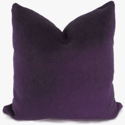 Purple Plum Velvet Pillow Cover Decorative 18x18 , 20x20, 22x22, Eurosham, Lumbar Pillow, Accent Throw Pillow