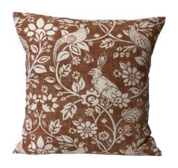 1 X Iliv Heathland Hares & Game Birds Copper Off-White Cushion Covers