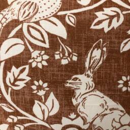 1 X Iliv Heathland Hares & Game Birds Copper Off-White Cushion Covers - thumbnail 2