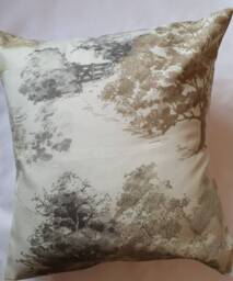 Tree Leaf Yellow, Green, Grey, Black, Brown Cushion Cover/ Pillow Scatter Cushion