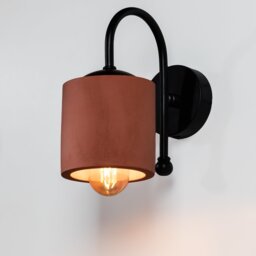Concrete Terracotta Wall Sconce, Modern Light Spot, Decor - thumbnail 1