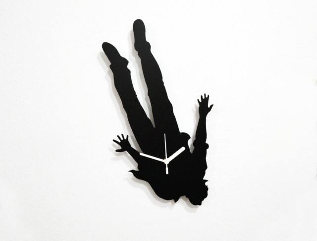 Falling Man - Wall Clock - image 1