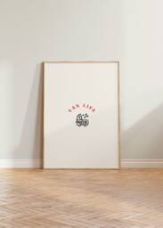 Van Life Print, Camper Decor, Cute Aesthetic Wall Art, Caravan Poster, Decor - thumbnail 1
