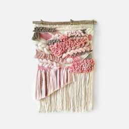 Boho Woven Wall Hanging Weaving Tapestry For Hallway, Bedroom, Staircase Or Above Sofa Decor