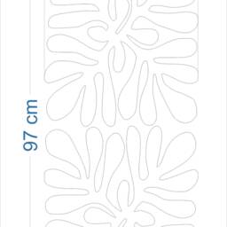 Sale Abstract Patterns, Vintage Wall Decal, Living Room Decor - thumbnail 4