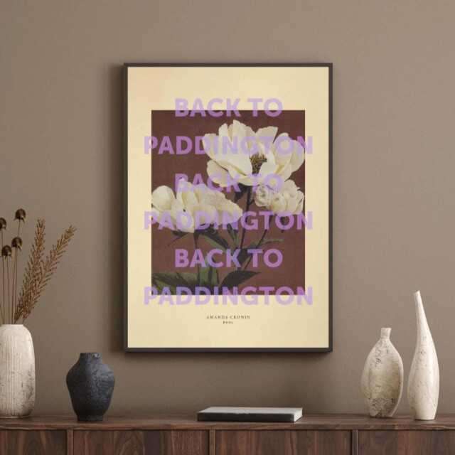 Back To Paddington, Amanda Cronin Quote Real Housewives Of London - Funny Bravo Wall Art Gift For Fans Home Decor Print - image 1