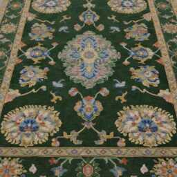 Oushak Rug Muted 8x10/9x12/10x14 Turkish Knot Hand-Knotted Vintage Antique Wool Area Rug For Living Room, Dining Room - thumbnail 2