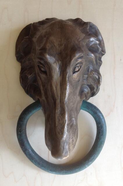 Borzoi Doorknocker - image 1