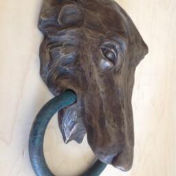 Borzoi Doorknocker - thumbnail 2