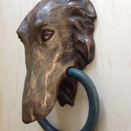 Borzoi Doorknocker - thumbnail 3