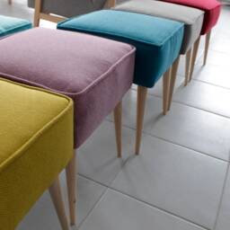 Upholstered Stool - thumbnail 4