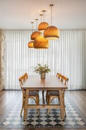 Handcrafted Bamboo Wood Japandi Pendant Lighting By Studio Vayehi -Wabi Sabi Chandelier - Us Prepaid Tariffs Dining Table Fixture Wind