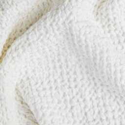 White Linen Waffle Face Cloth Set Of 5 - Soft Washcloths Reusable Zero Waste Towels For Face, Baby, Bath Minimalist Skincare Gift - thumbnail 3