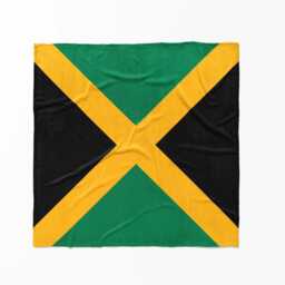 Jamaica Flag Pride Towel Jamaican National Bath Beach Gym Travel Hand Patriotic Celebration Art Gift For Home Holiday Or Sports - thumbnail 4