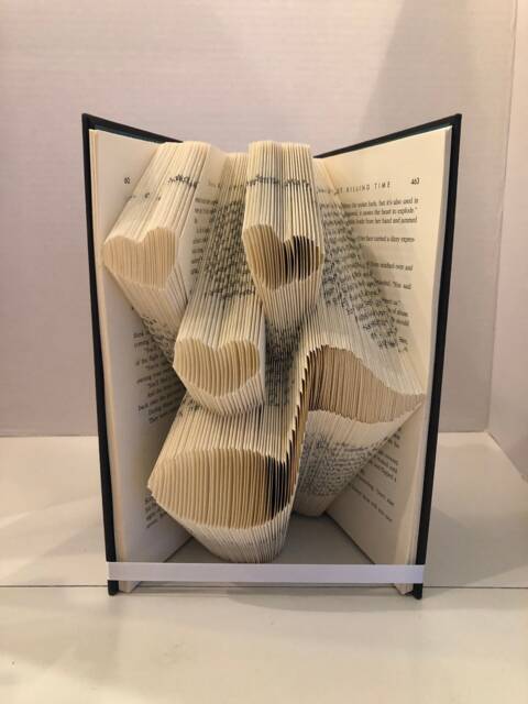 Music Note Folded Book Art - image 1