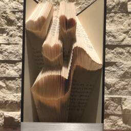 Music Note Folded Book Art - thumbnail 2
