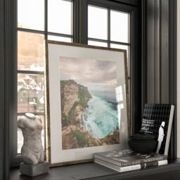 Neutral Beach Print , Ocean Poster, Contemporary Art Wall Home Decor Bedroom Minimal Print, A5, A4, A3, A3+, A2 - thumbnail 3