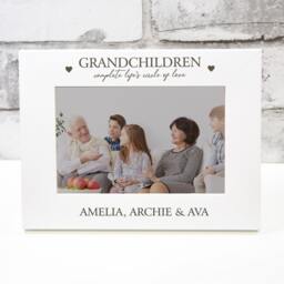 Personalised Grandchildren Photo Frame Christmas Gift Grandma Grandad Grandparent - thumbnail 2