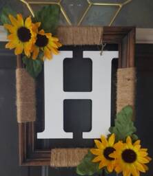 8 X 10 Monogram Wall/Door Decor - thumbnail 1