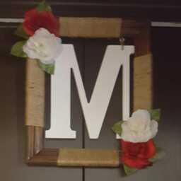 8 X 10 Monogram Wall/Door Decor - thumbnail 2