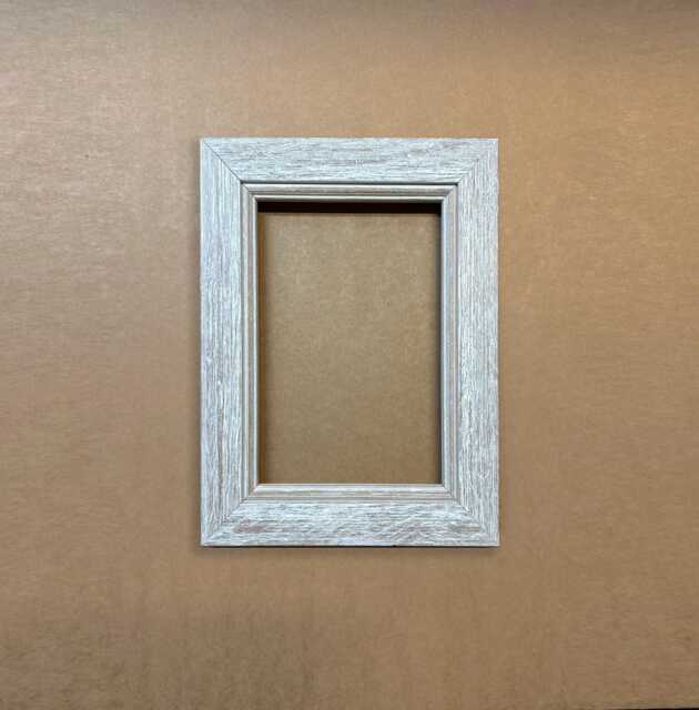 You Choose The Size // Driftwood Style Picture Frame Made To Order Diy - image 1