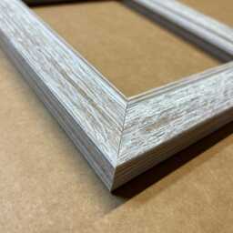 You Choose The Size // Driftwood Style Picture Frame Made To Order Diy - thumbnail 2