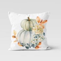 Halloween Pumpkin Throw Pillow Cover/Pumpkin Painting Case/Fall Trend Cover/Housewarming Autumn Cushion/Home Decor - thumbnail 4