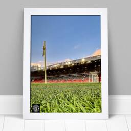 Official Manchester United Print - Old Trafford Pitchside Design - thumbnail 3