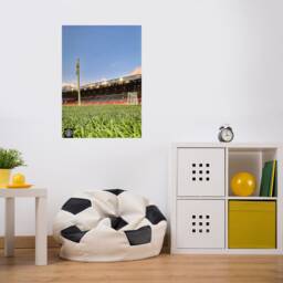 Official Manchester United Print - Old Trafford Pitchside Design - thumbnail 2