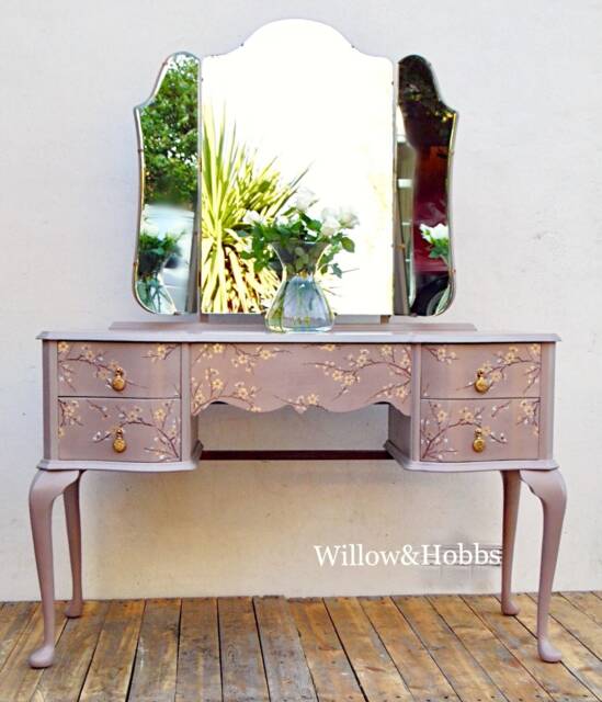 Dressing Table With Triple Mirrors - Available By Commission Order - image 1