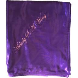 Satin Baby Blanket - Embroidered & Personalized With Child's Name - thumbnail 4