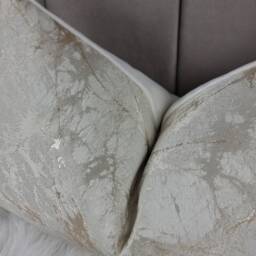 Luxury Lava Cream & Gold Cushion Cover Marble Design For New Home Designer Handmade Pillow/(Only Cover - thumbnail 3