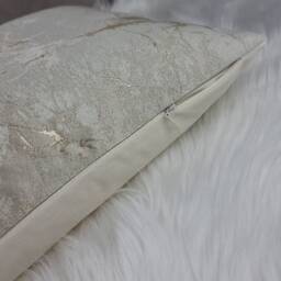 Luxury Lava Cream & Gold Cushion Cover Marble Design For New Home Designer Handmade Pillow/(Only Cover - thumbnail 4