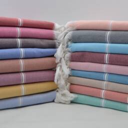 "Turkish Blanket, Pink Blanket, Turkish Throw, 65""x91" - thumbnail 4