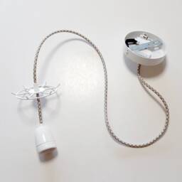 Cotton Hanging Lamp With Bag Shape. Size L - thumbnail 4