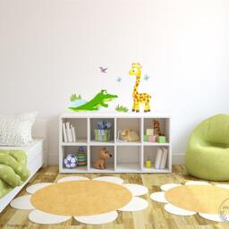 "Wall Sticker ""Giraffe & Crocodile" - thumbnail 3