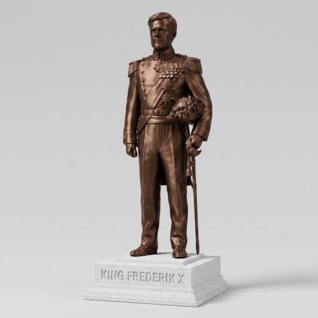 Frederik X Of Denmark Royal Collectible Statue - image 1