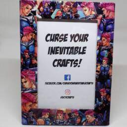 Overwatch Zarya Comic Book Decoupage 4x6 Picture Frame - thumbnail 2
