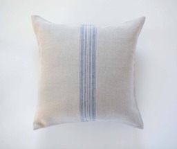 Grain Sack Pillow Farmhouse Throw Covers - Grain Cushion Case Decorative French Farmhouse Decor Accent 0385 - thumbnail 1